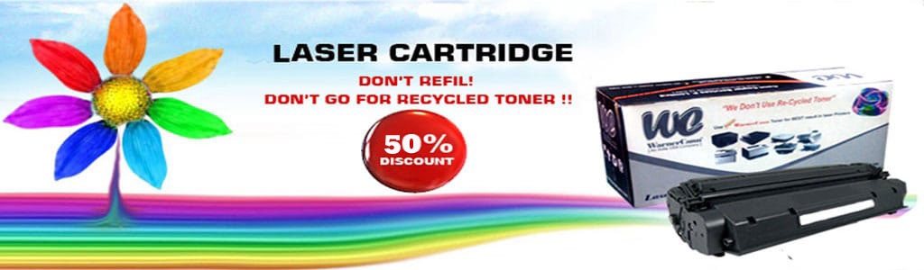 Get Laser Cartridge 50% off.
